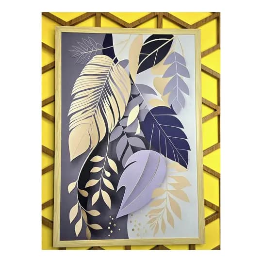 3D Leaf Wallmate 